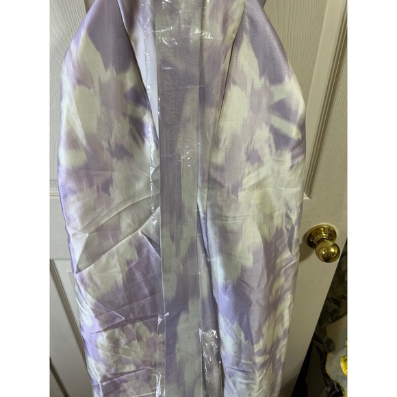 Sachin & Babi Brielle Gown Strapless Scatter Floral Violet Ice Purple Size 0 - Picture 11 of 13